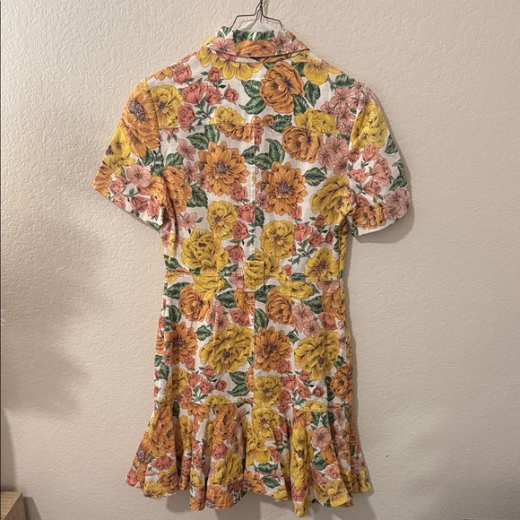 Zimmermann Yellow and Pink Floral Dress - Picture 6 of 8